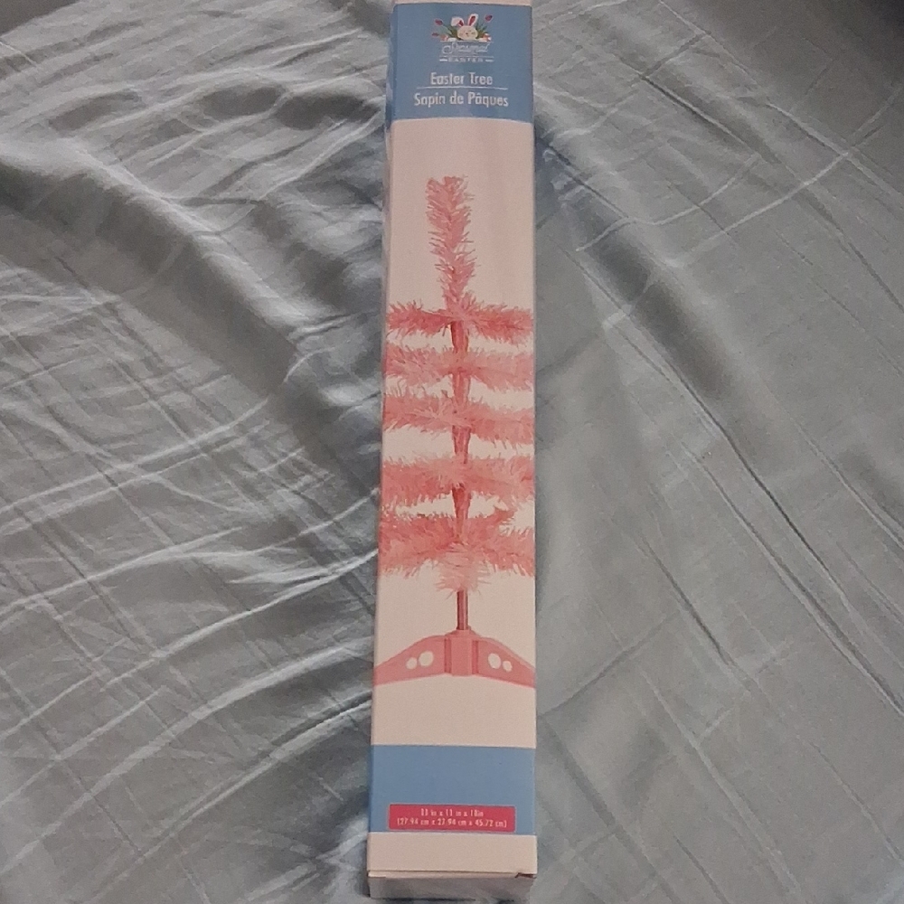 Holiday Time Pink Easter Tree